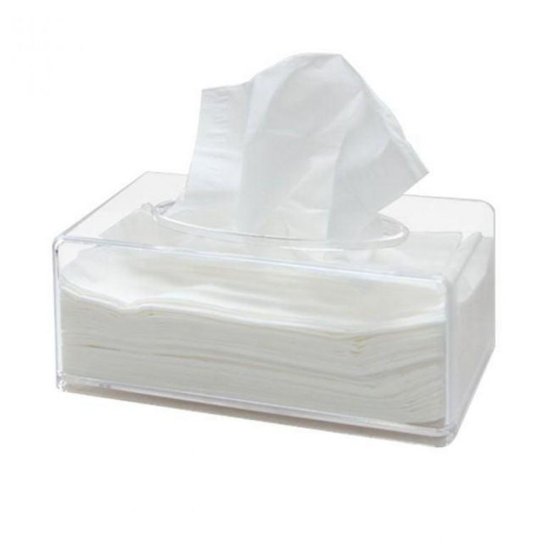 Urban 인테리어 투명 아크릴 한국형 티슈 휴지 케이스 거실 카페 보관함 정리 깔끔