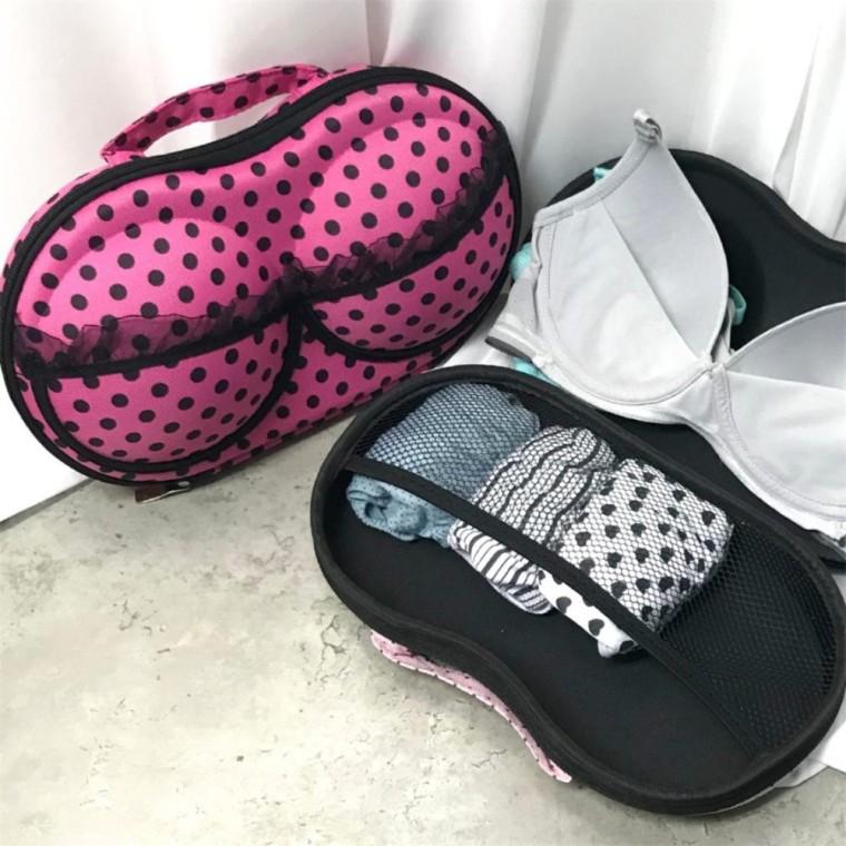브래지어보관파우치 브래지어케이스 여성속옷파우치 브래지어정리