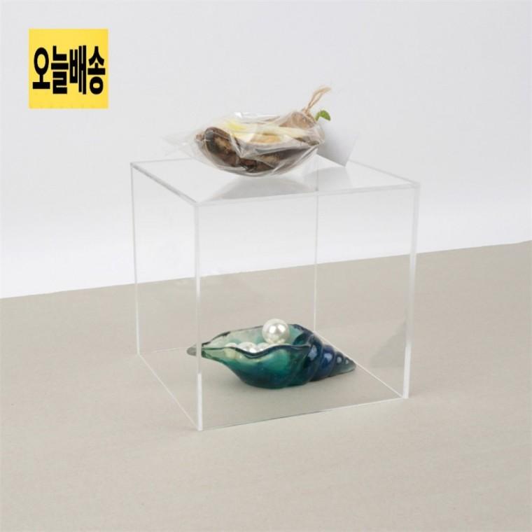 투명 아크릴 오픈박스 150 진열함 소품디스플레이박스 소품정리케이스 진열박스150