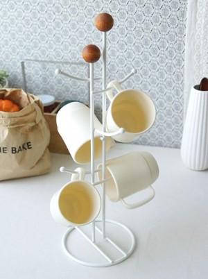 뉴올리비아 컵걸이 6구 주방 수납 정리