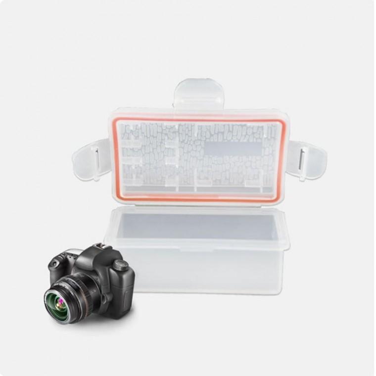HIKT 카메라 배터리 케이스 2p 보관함 수납함 다기능 방습 정리함