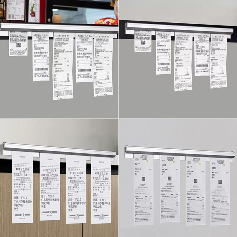 오더랙 주문서정리 영수증 꽂이 50cm 영수증보드