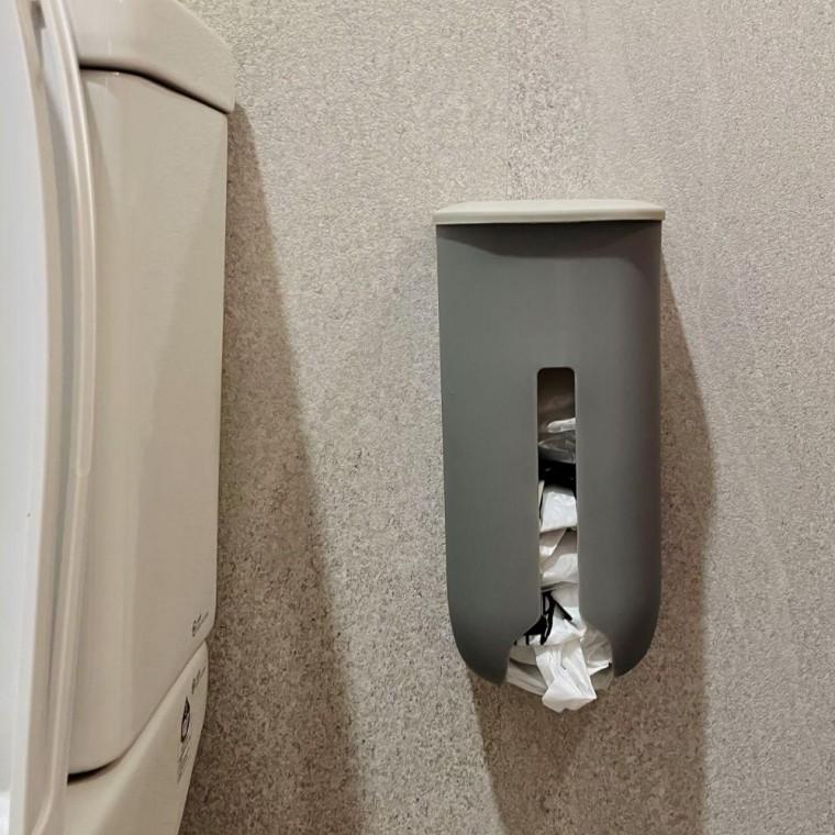 종량제 쓰레기 비닐 봉투 정리함 그레이 비닐봉투 쓰레기봉투 비닐봉지