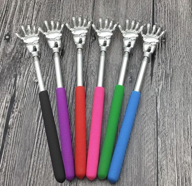 쿨앳홈 늘어나는 휴대용 길이조절 닭발 효자손