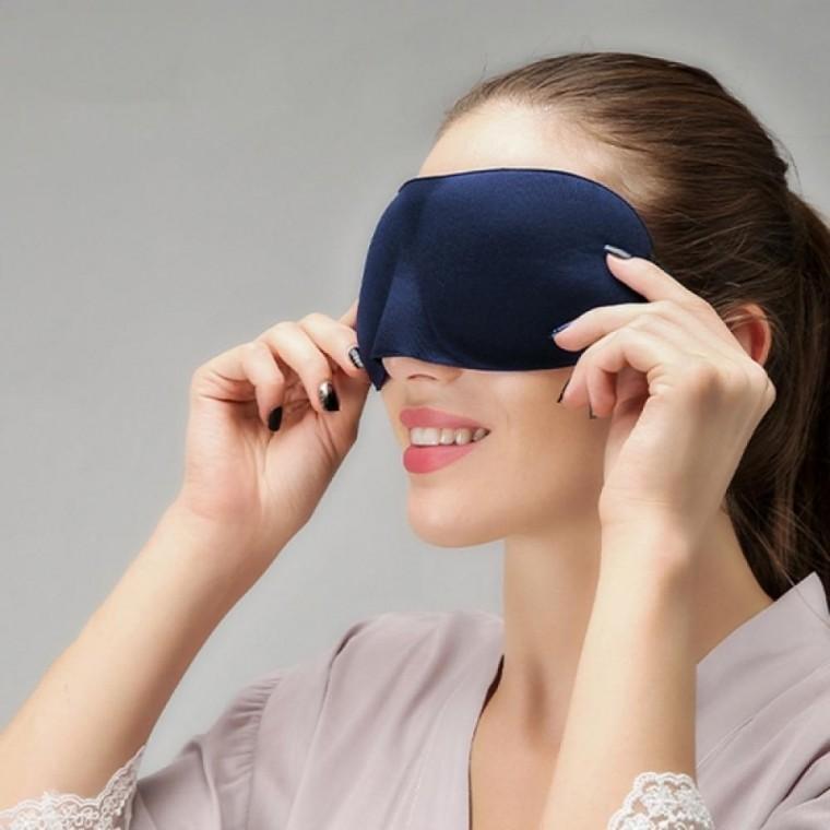 편한밤 3D 입체 수면안대(네이비)휴대용 수면안대