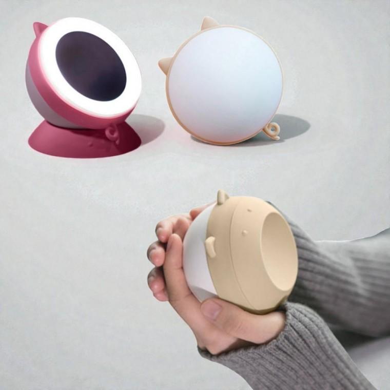 휴대용 USB 충전식 손난로 LED 거울 충전핫팩 전기핫팩