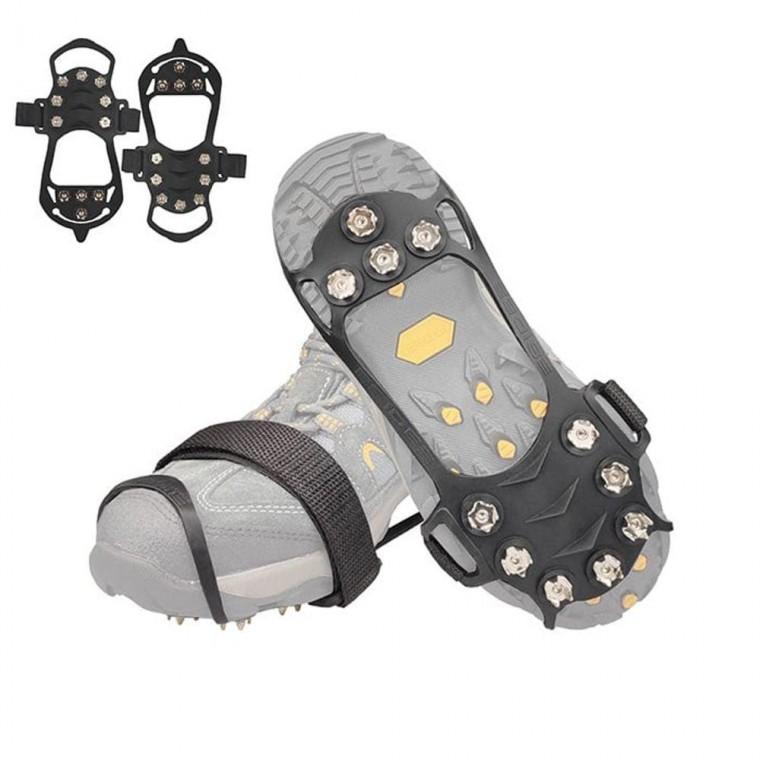 눈길 등산 아이젠 빙판길 눈길 등산장비 휴대용 체인 화 겨울 아웃도어 빙판길 운동화 미끄럼방지 눈길