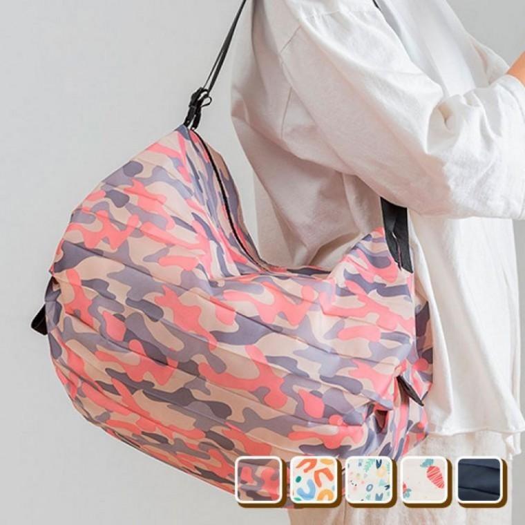 EA 접이식 경량 휴대용 장바구니 마트 쇼핑가방