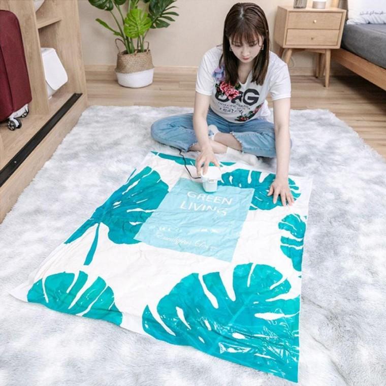 의류용 압축팩 6P 수납백 진공백 여행용 이사 50x70cm 이불 겨울옷 보관 옷 여행용 포장 진공