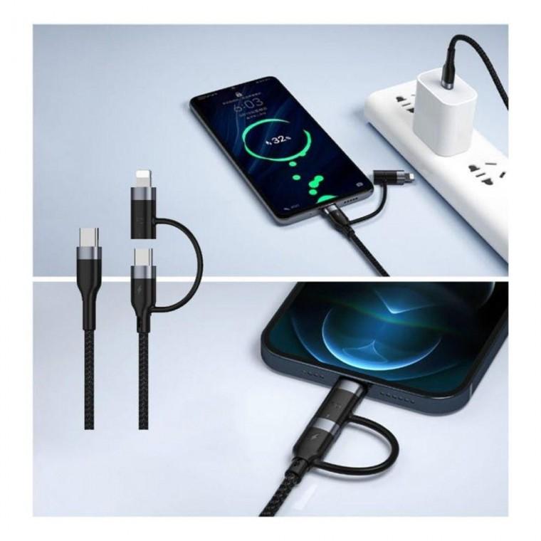 C타입 5핀 멀티 충전 케이블 핸드폰 휴대폰 충전선 출장용 여행용 ctoc 사무용 기 케이블 핸드폰