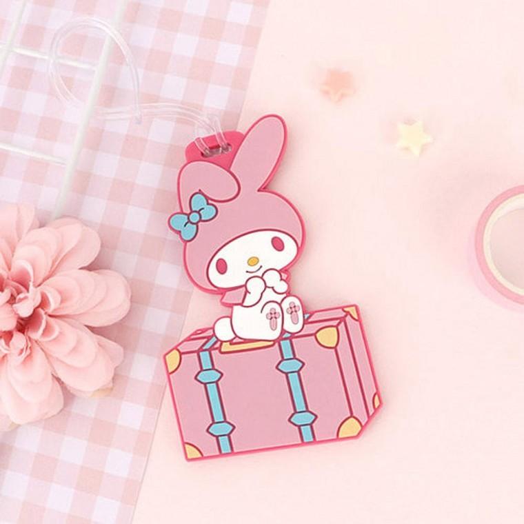 캐리어 러기지 택 캐릭터 디자인 네임택 여행 가방 표기 태그