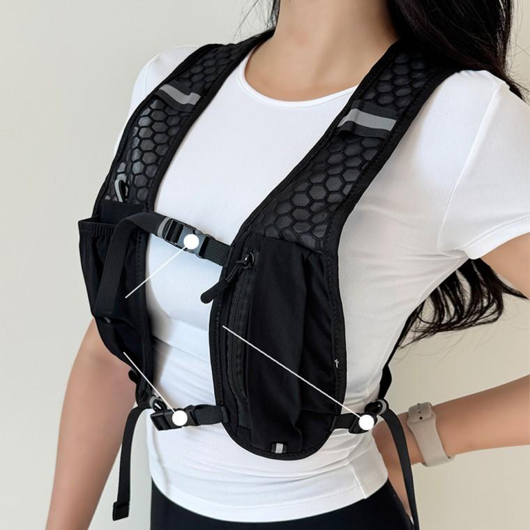 등산 트레일 러닝 조끼 베스트 통풍 런닝 조끼 여름 망사 조깅 마라톤