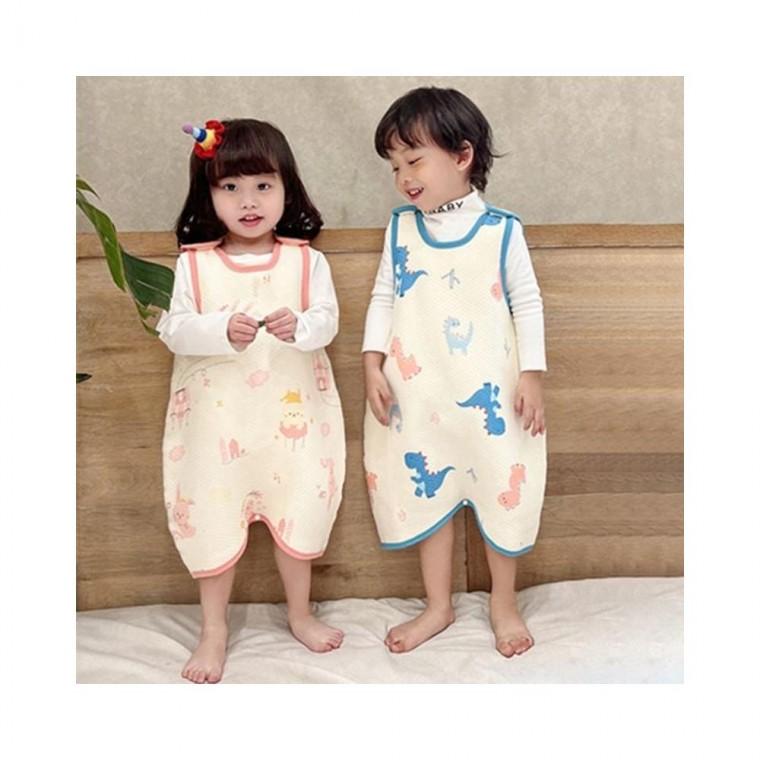 루미나D 아동 꿈나라여행 롱 누빔 수면조끼 205540