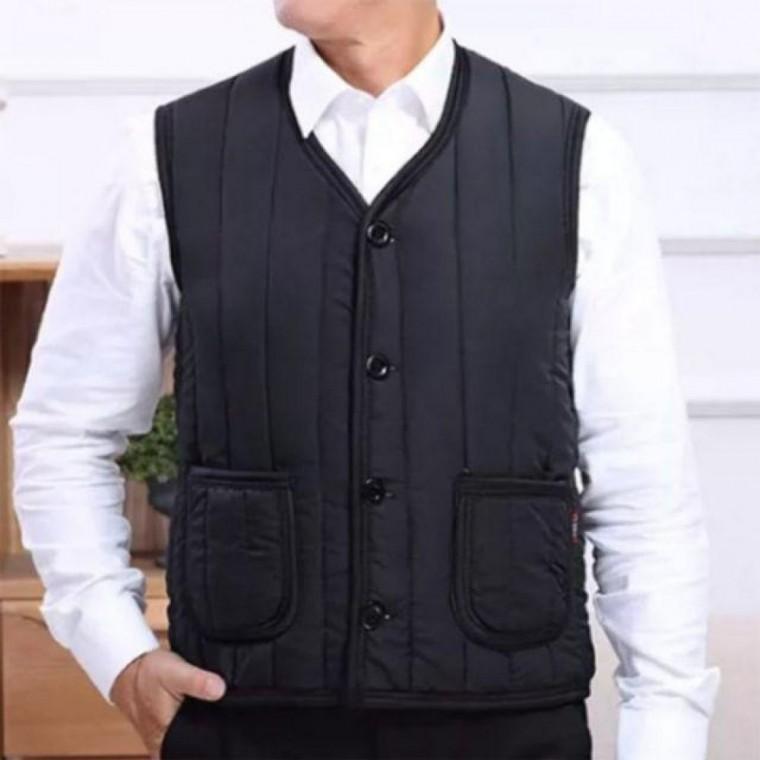 남성퍼조끼 남성겨울퍼조끼(블랙)3XL