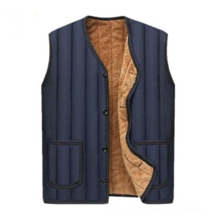 남성퍼조끼 남성겨울퍼조끼(네이비)3XL