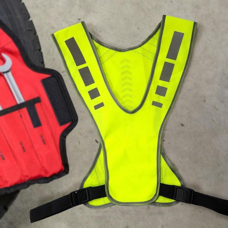 조끼 안전 반사 형광 작업 공사 교통