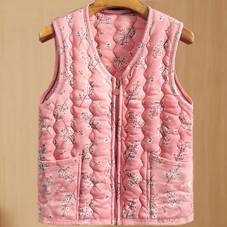 HL] 조끼 할머니 가을 촌캉스 김장 누빔 시장