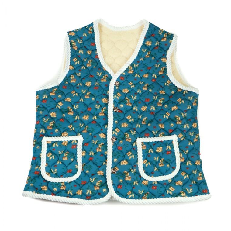 꽃무늬 조끼 왕대