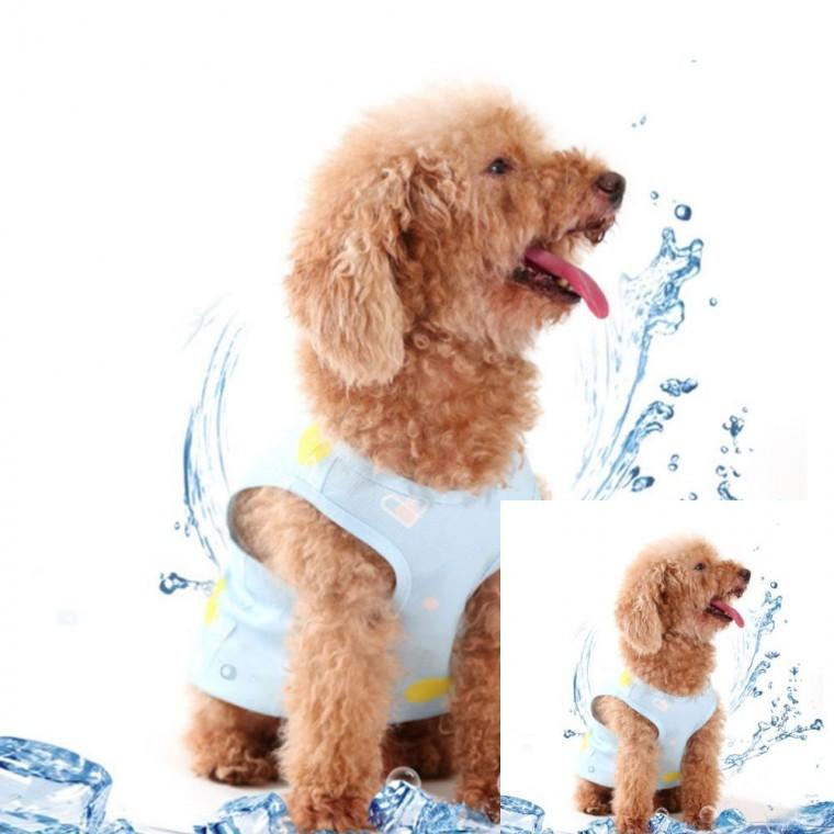 강아지 쿨조끼 강아지쿨나시 강아지쿨티