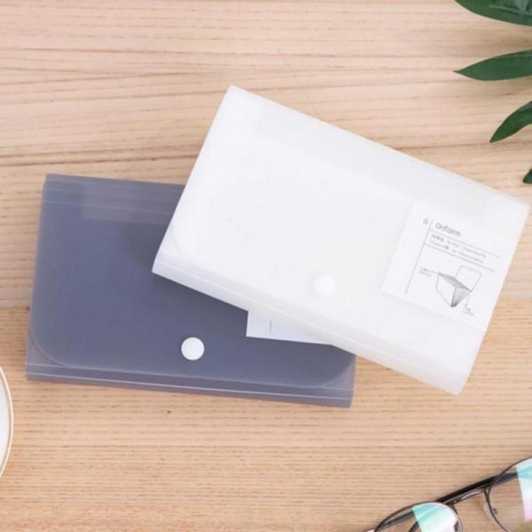 통장 보관 파우치 동지갑 정리함 케이스