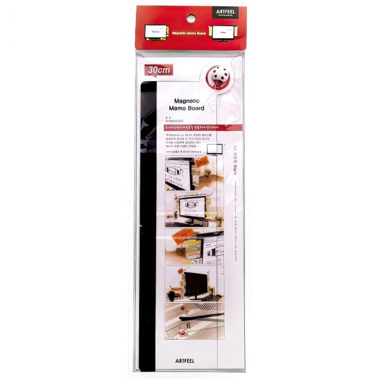 모니터 사이드 자석 메모보드 홀더 옆 정리 메모판 30cm 왼쪽 멀티 책상