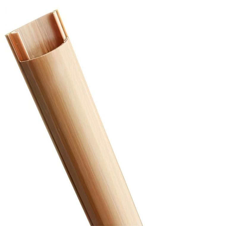 전선 선정리 커버 몰드 소형 반달 쫄대 29mm 1M 2P 랜 케이블 덮개 전기