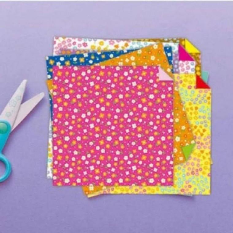 색종이정리함 색상지 무늬 케이스 색종이