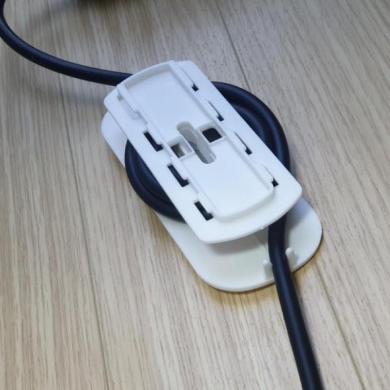 벽부착 선정리 멀티탭 거치대