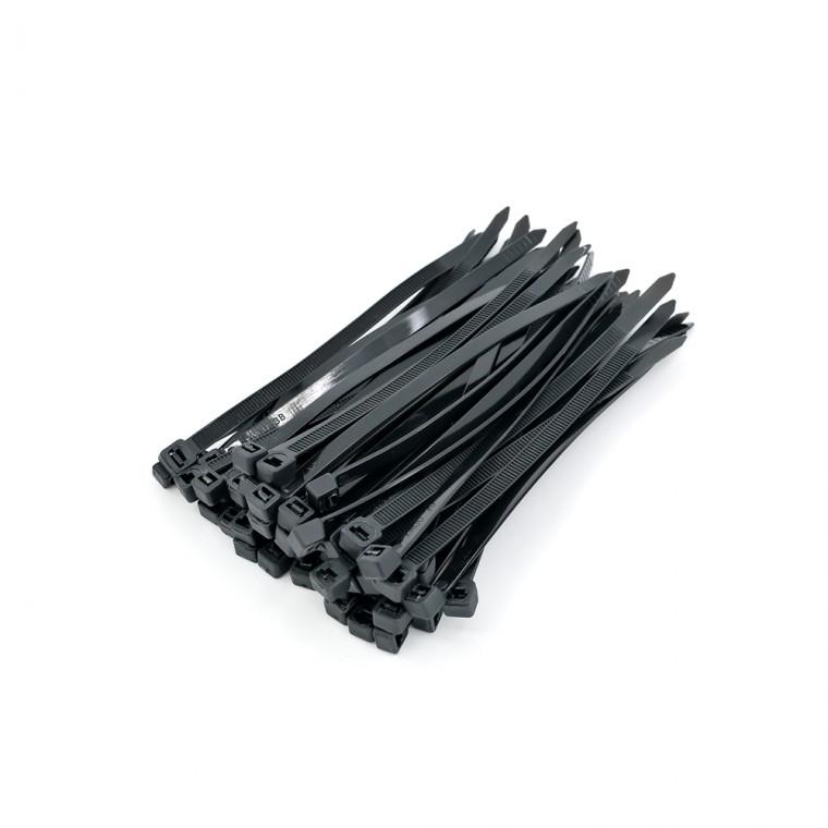 kimspp 케이블타이 6x150mm 블랙 (벌크 약50개) 케이블밴드 타이밴드 전선 배선정리