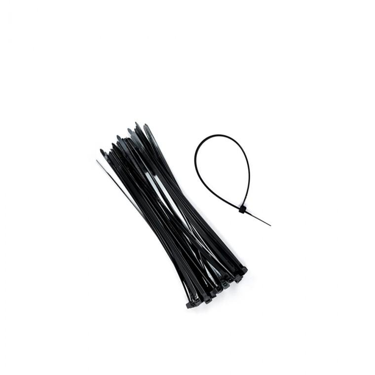 kimspp 케이블타이 6x200mm 블랙 (벌크 약50개) 케이블밴드 타이밴드 전선 배선정리