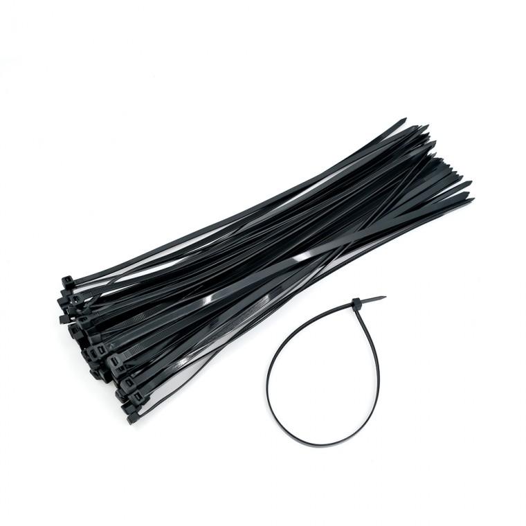 kimspp 케이블타이 6x350mm 블랙 (벌크 약50개) 케이블밴드 타이밴드 전선 배선정리