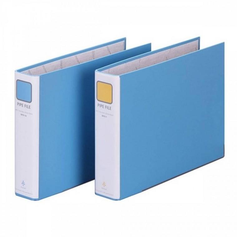 파이프 바인더 군타입 50mm 70mm 하늘 서류 문서 보관 결재 파일 정리