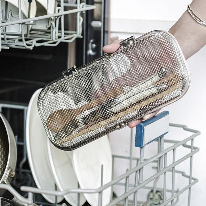 식세기용 초간편세척 수저통 수저 케이스 정리함 꽂이