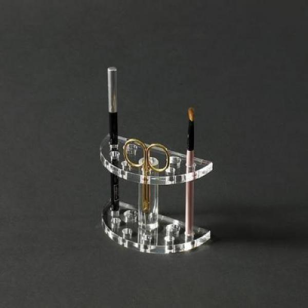 화장용 펜꽂이 아크릴 정리함 화장대용