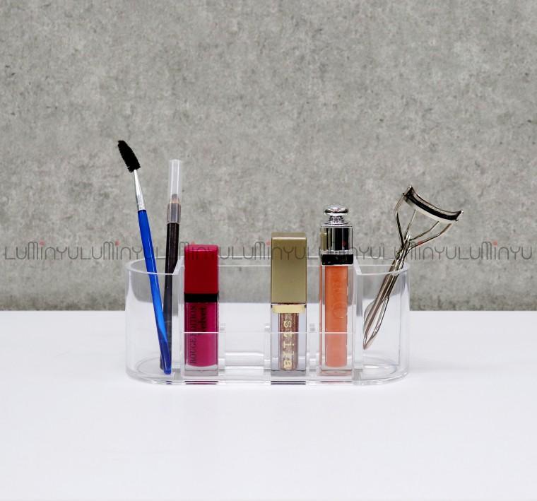 아크릴 화장대 립스틱 정리함 수납함