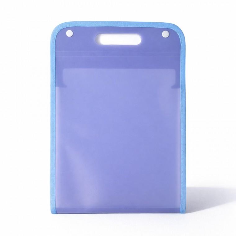 13칸 서류정리 다중포켓 아코디언 파일 블루