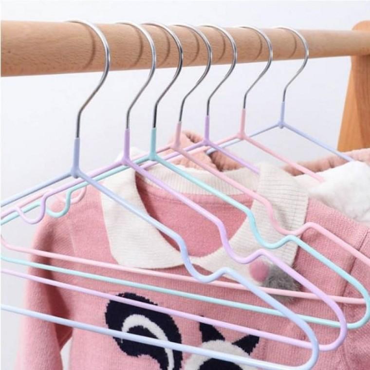 깔끔한 옷장 정리 옷걸이 베이직 얇은 공간활용