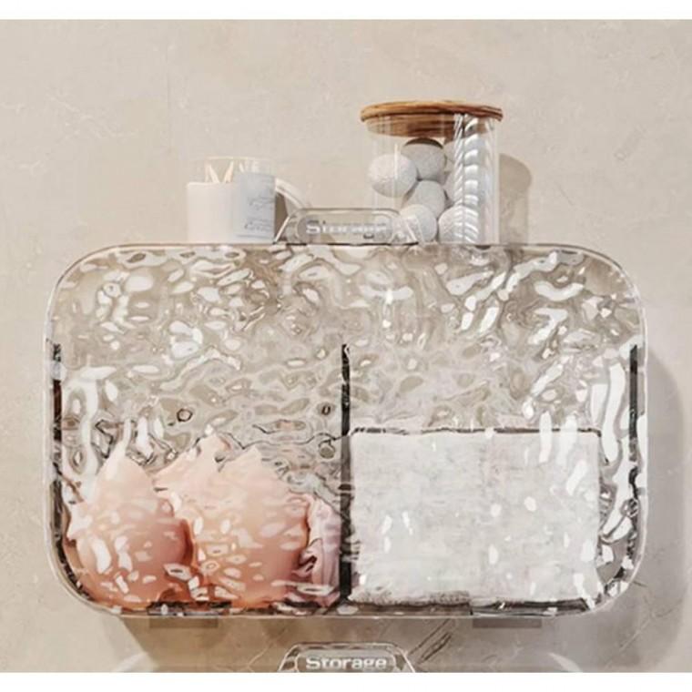 방수 서랍함 수납장 부착 플라스틱정리함