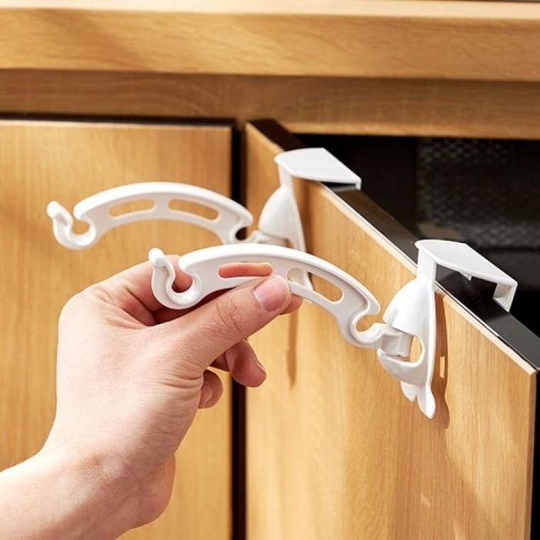 EA 주방 비닐봉지걸이 정리 수납걸이 주방거치대