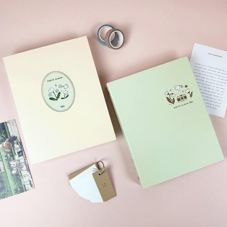 포켓앨범 하드커버 포토앨범 소소가든 포켓식 40매 사진보관 정리