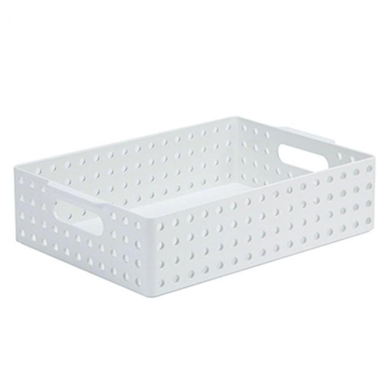 A4용지 책상 소품 수납 정리함 A4 34x23cm 1개 IV