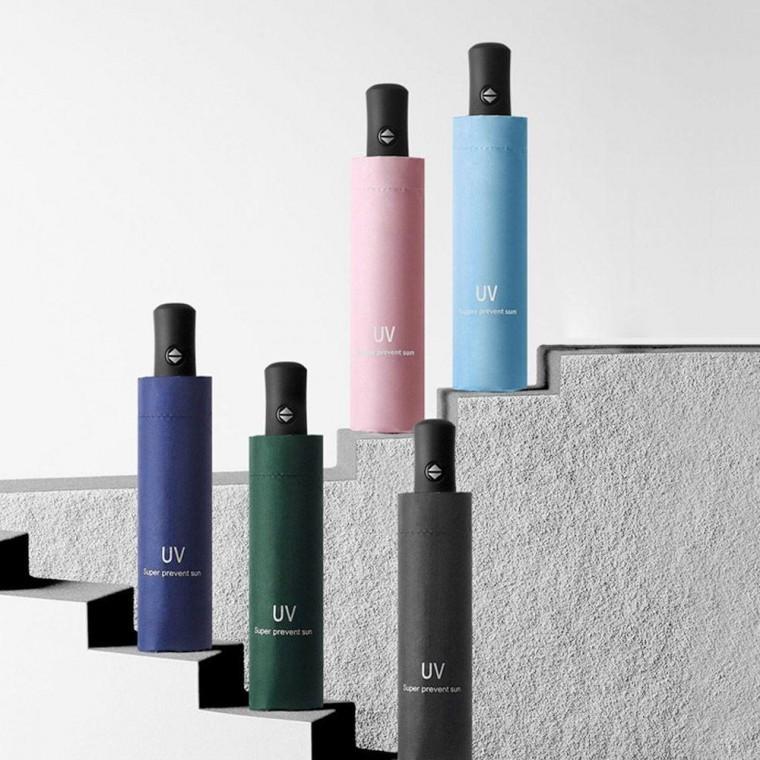 자외선차단 예쁜우산 원터치 8K 자동 3단 암막 우산