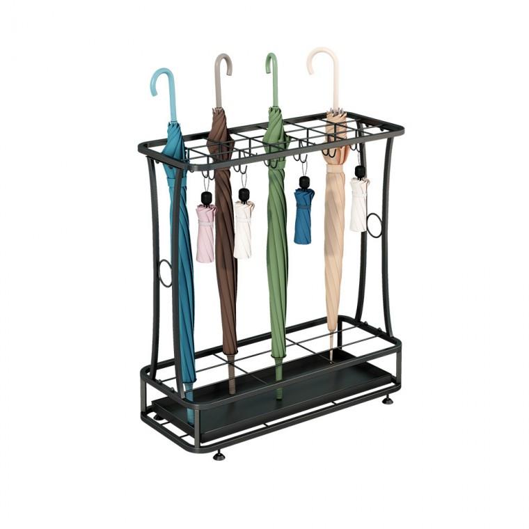 조립식 철제 우산 거치대 18구 현관장 빗물받이 우산보관 다용도 펜트리