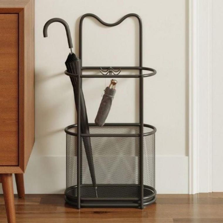 [FW10] 우산꽂이 업소용 철제 모던 카페 현관 신발장 스틸 메쉬 스탠드