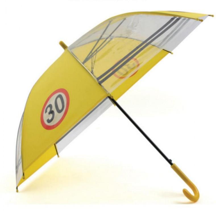 어린이 초등학생 보호 반사 수동 안전 발광 띠 우산