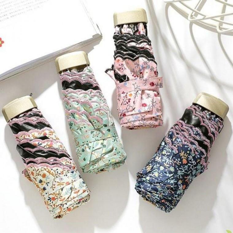 초경량 카페 플로라 UV 미니 우산 6K