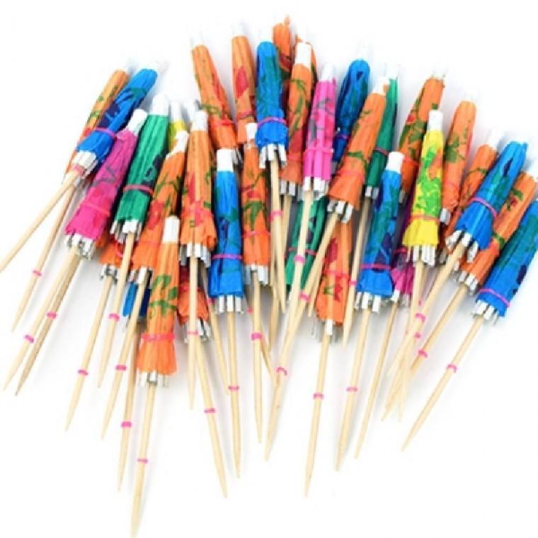 파라솔 이쑤시개 과일이쑤시게 과일꽂이 우산모양 칵테일꽂이