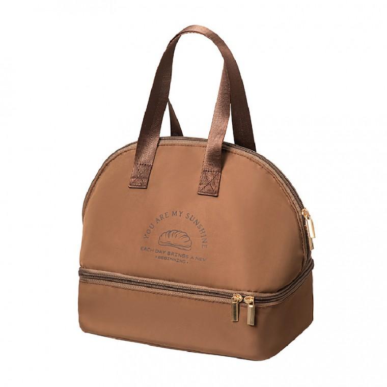 유니보르 2단 직장인 보냉가방 도시락가방 보냉백 이유식 보냉 파우치 미니 보온 가방 주머니 도시락 피