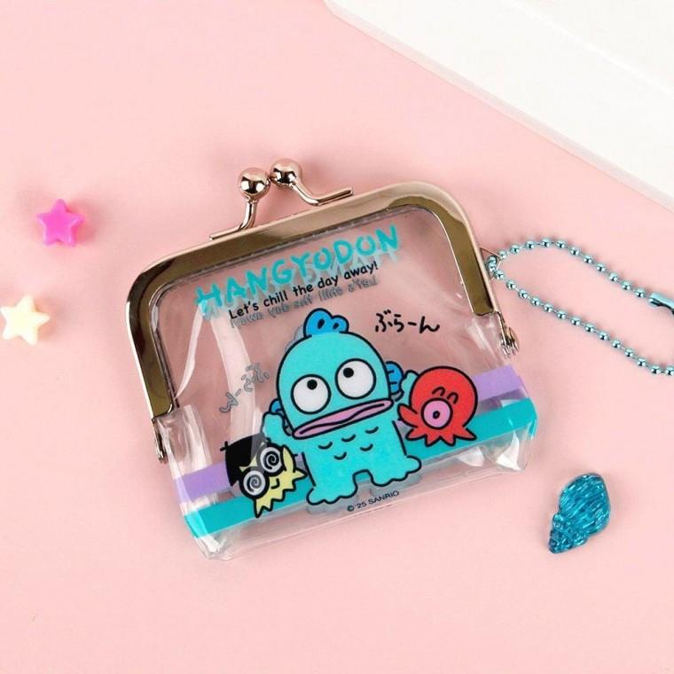 캐릭터 한교동 똑딱 파우치 키링 동전 지갑 소품 케이스 이어폰 가방고리