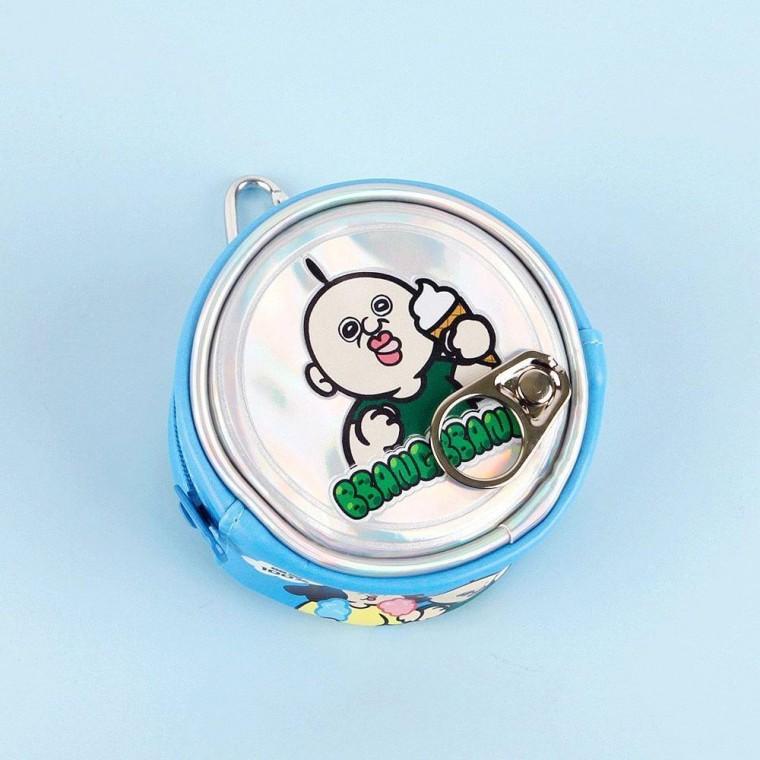 캐릭터 파우치 키링 빵빵이 커플 캔 동전지갑 케이스 카라비너 소품